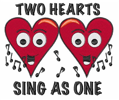 Sing As One Machine Embroidery Design