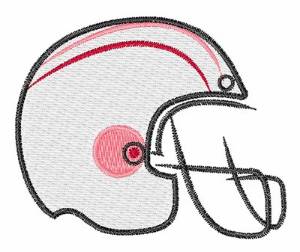 Picture of Football Helmet Machine Embroidery Design