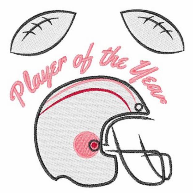 Picture of Player Of The Year Machine Embroidery Design