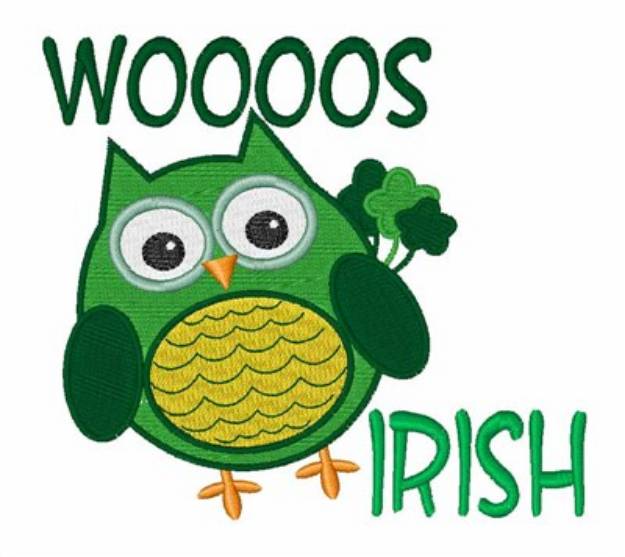 Picture of Whooos Irish Machine Embroidery Design