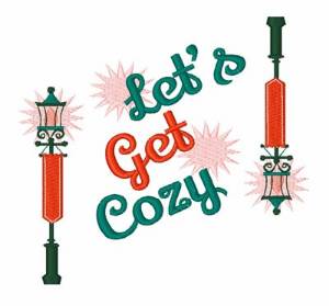 Picture of Lets Get Cozy Machine Embroidery Design