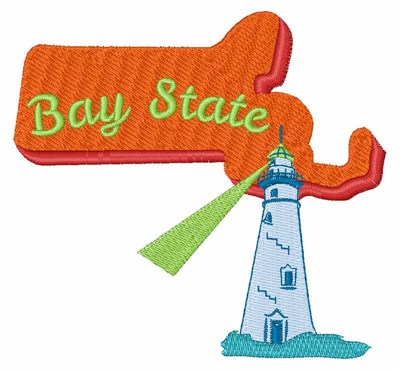 Bay State Machine Embroidery Design