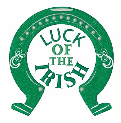Luck Of The Irish Machine Embroidery Design