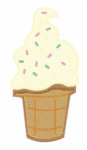 Picture of Sprinkle Ice Cream Machine Embroidery Design