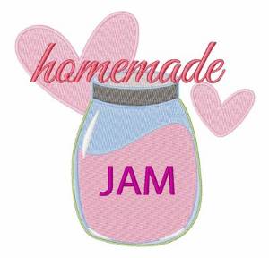 Picture of Homemade Jam Machine Embroidery Design