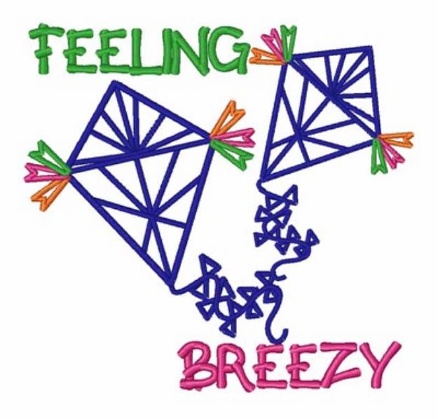 Picture of Feeling Breezy Machine Embroidery Design