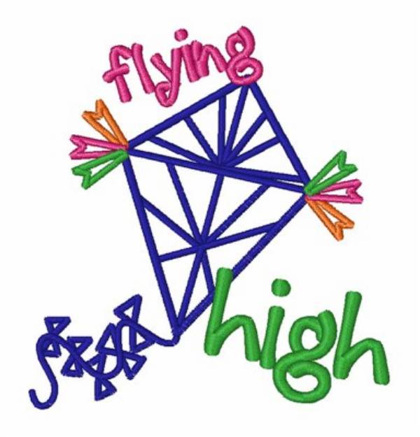 Picture of Flying High Machine Embroidery Design