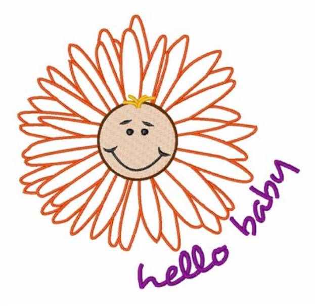Picture of Hello Baby! Machine Embroidery Design
