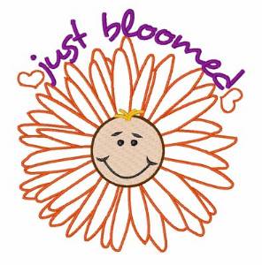 Picture of Just Bloomed Machine Embroidery Design