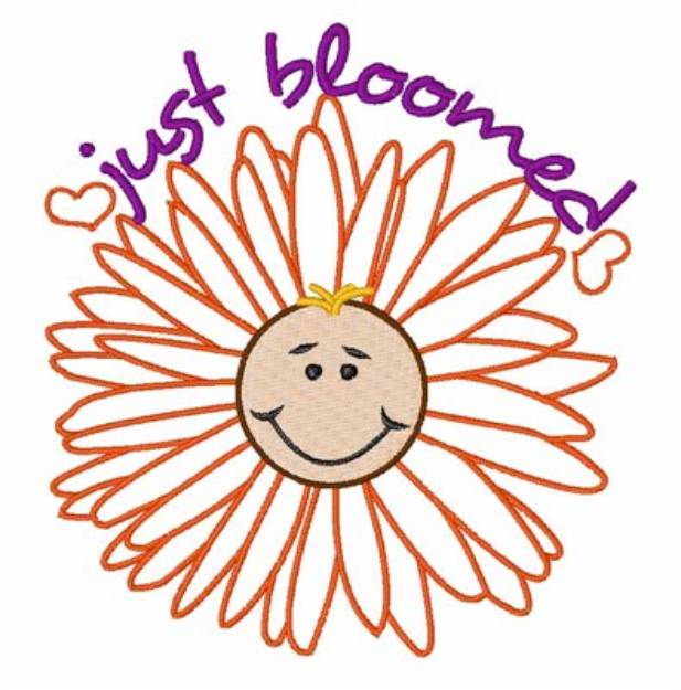 Picture of Just Bloomed Machine Embroidery Design
