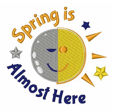 Its Almost Spring Machine Embroidery Design
