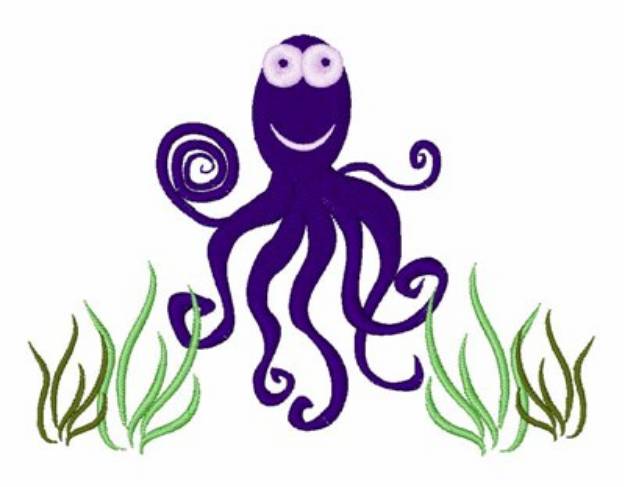Picture of Leggy Octopus Machine Embroidery Design