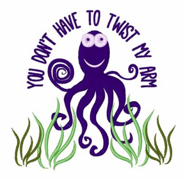 Picture of Twist My Arm Machine Embroidery Design