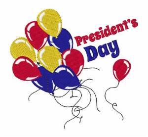 Picture of Presidents Day Machine Embroidery Design