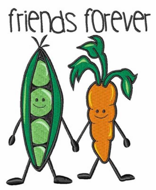 Picture of Friends Forever Machine Embroidery Design