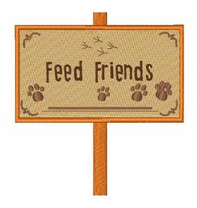 Picture of Feed Friends Machine Embroidery Design