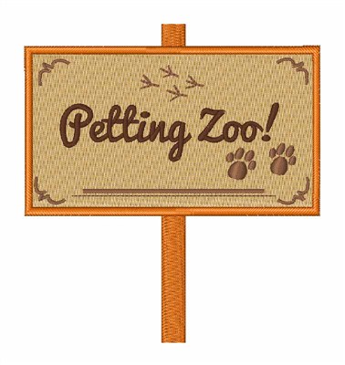 Petting Zoo! Machine Embroidery Design