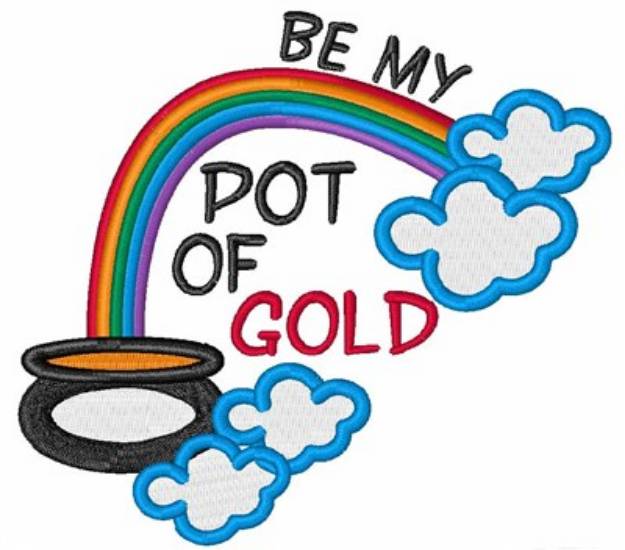 Picture of My Pot Of Gold Machine Embroidery Design