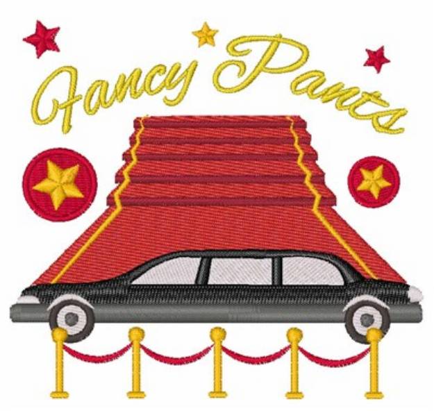 Picture of Fancy Pants Limo Machine Embroidery Design