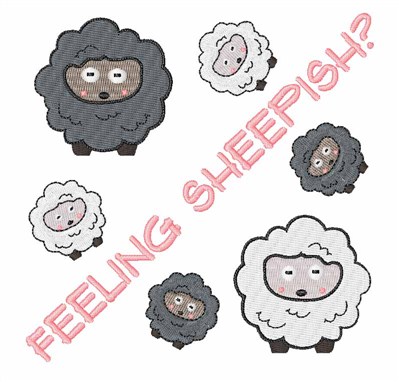 Feeling Sheepish? Machine Embroidery Design