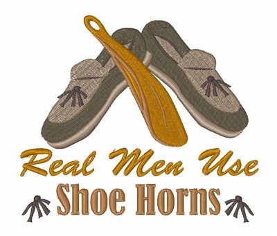 Use Shoe Horns Machine Embroidery Design