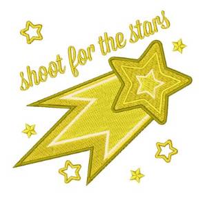 Picture of Shoot For The Stars Machine Embroidery Design