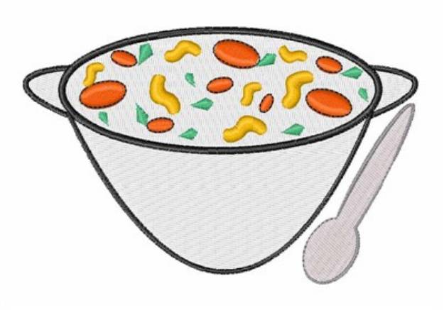 Picture of Soup For The Soul Machine Embroidery Design