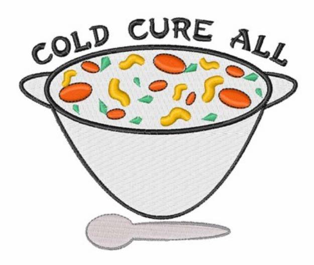 Picture of Cold Cure All Soup Machine Embroidery Design