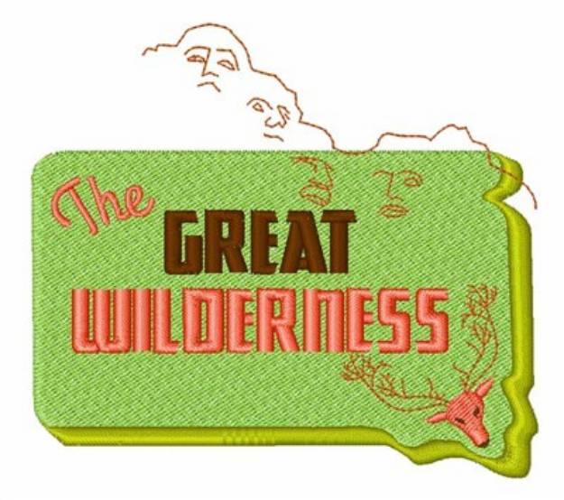 Picture of The Great Wildnerss Machine Embroidery Design