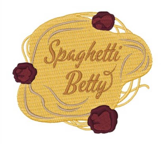 Picture of Sphagetti Betty Machine Embroidery Design
