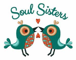 Picture of Soul Sisters Machine Embroidery Design