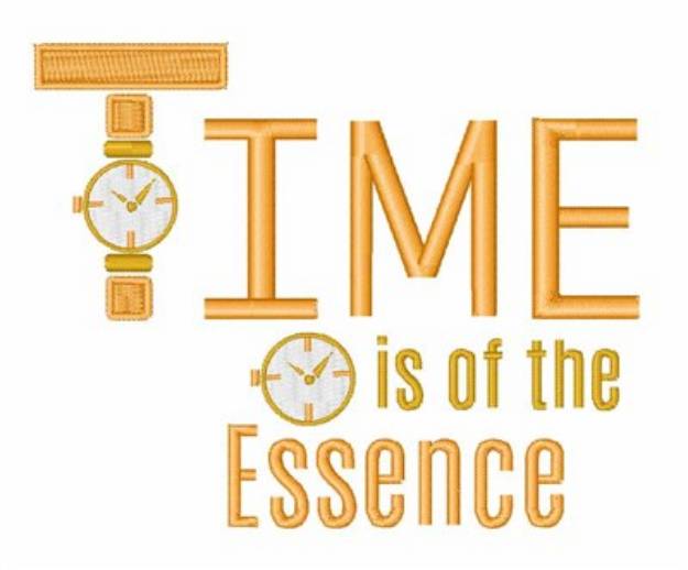 Picture of Time Is Of Essence Machine Embroidery Design