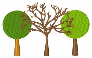 Picture of Trees For The Future Machine Embroidery Design