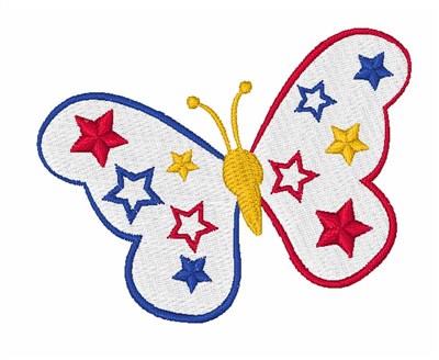 Think Spring Butterfly Machine Embroidery Design
