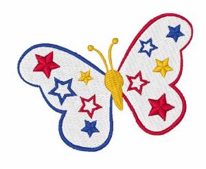 Picture of Think Spring Butterfly Machine Embroidery Design