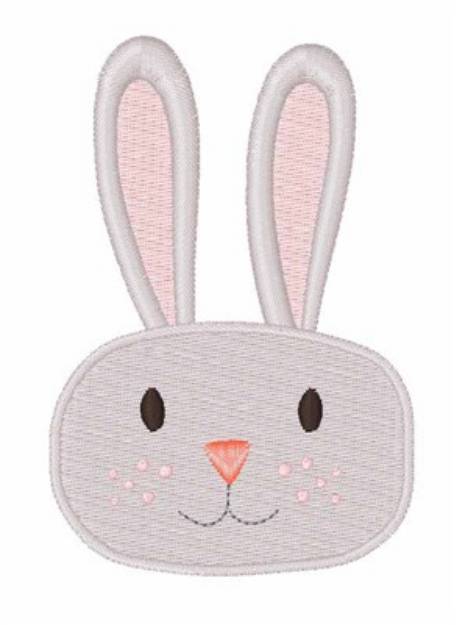 Picture of Pink Bunny Machine Embroidery Design