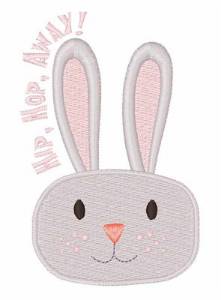 Picture of Hip Hop Away Bunny! Machine Embroidery Design
