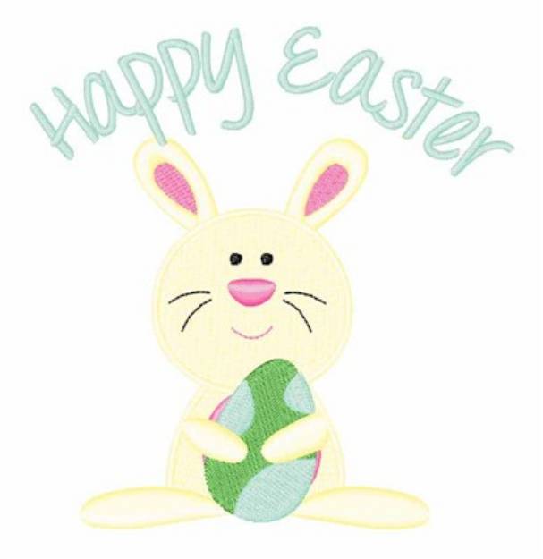 Picture of Happy Easter Machine Embroidery Design