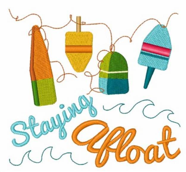 Picture of Staying Afloat Machine Embroidery Design