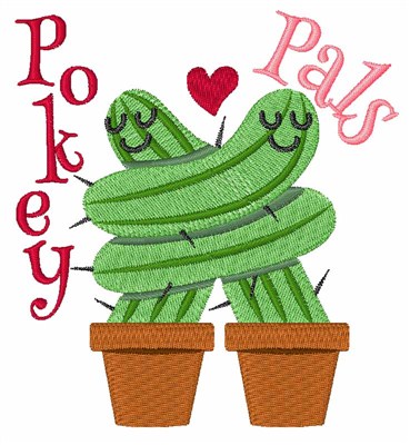 Pokey Pals Machine Embroidery Design