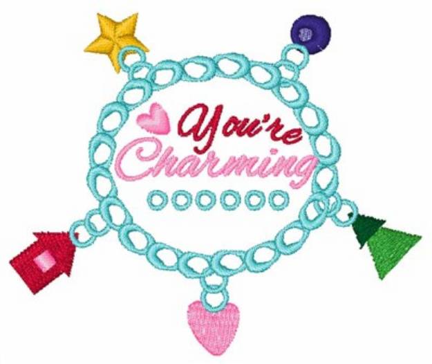 Picture of Youre Charming Machine Embroidery Design