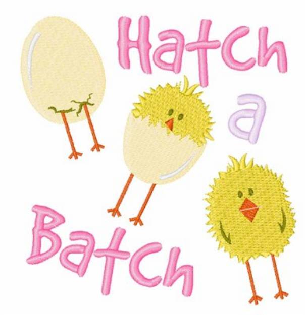 Picture of Hatch A  Batch Machine Embroidery Design