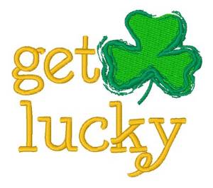 Picture of Get Lucky Shamrock Machine Embroidery Design