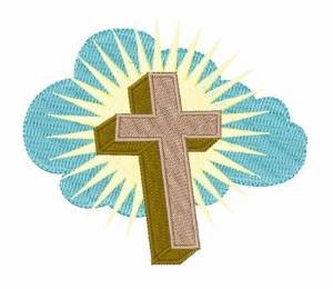 Picture of Love Of God Cross Machine Embroidery Design