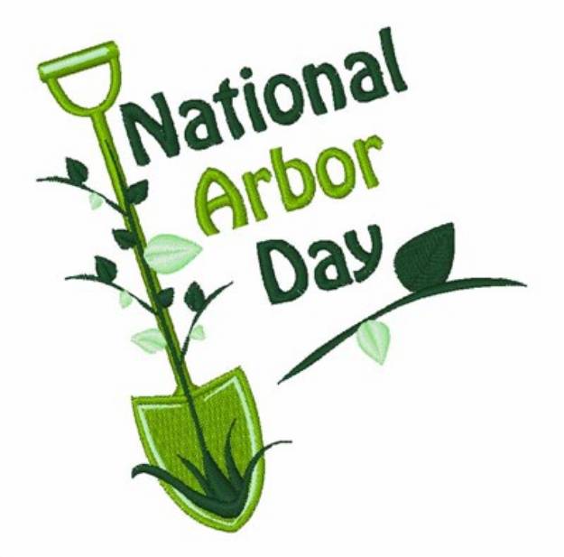 Picture of National Arbor Day Machine Embroidery Design