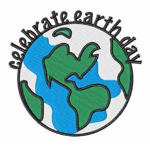 Picture of Celebrate Earth Day Machine Embroidery Design