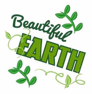 Picture of Beautiful Earth Machine Embroidery Design