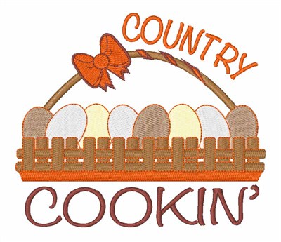 Country Cookin Machine Embroidery Design