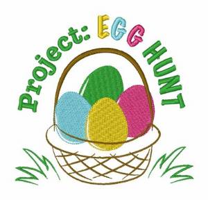 Picture of Project Egg Hunt Machine Embroidery Design