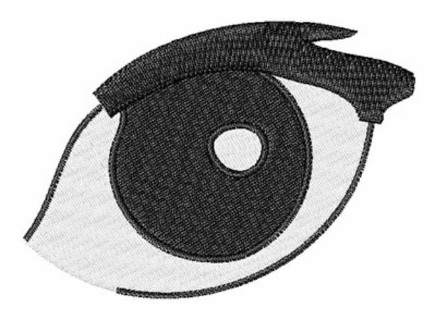 Picture of Eyes for You Valentine Machine Embroidery Design